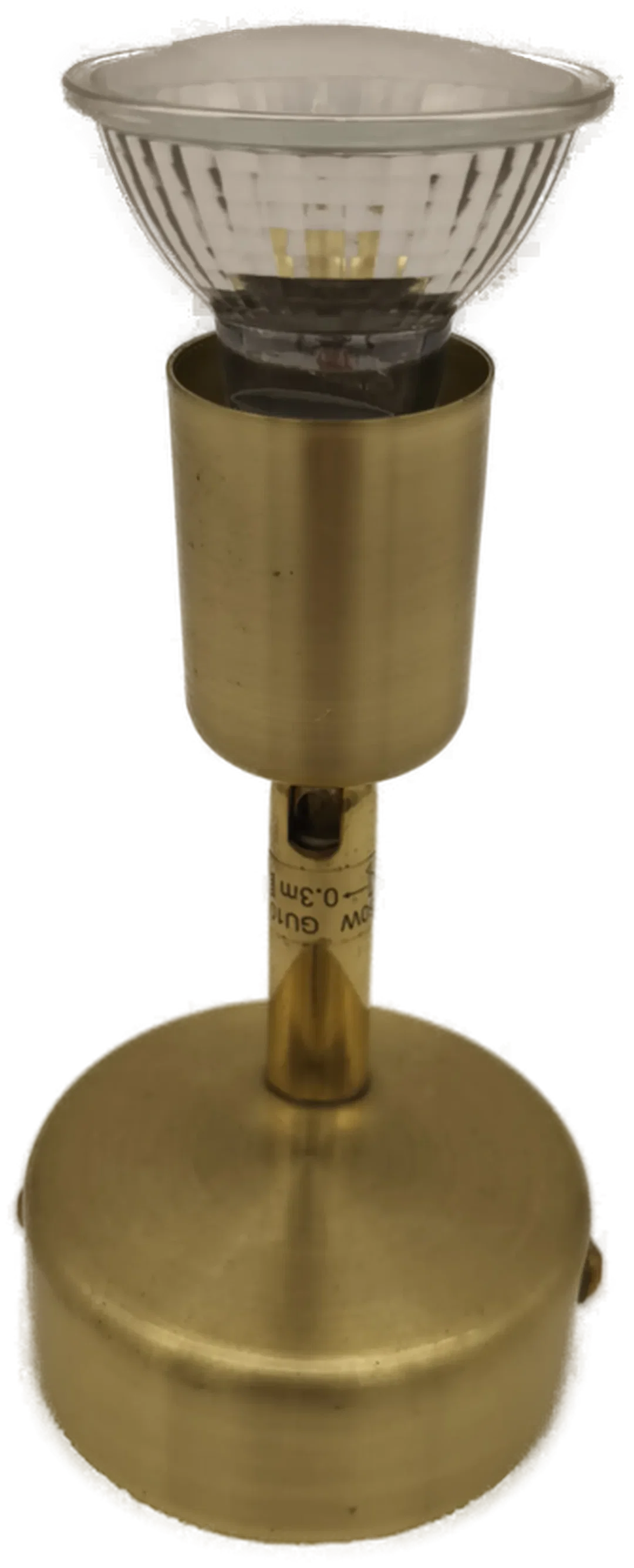 Halogenspot Messing – Bild 2