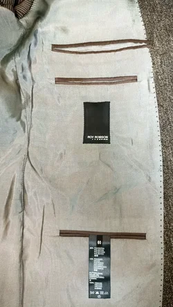 Roy Robson Herren Sakko dunkelgrau Gr. 60 - Bild 3