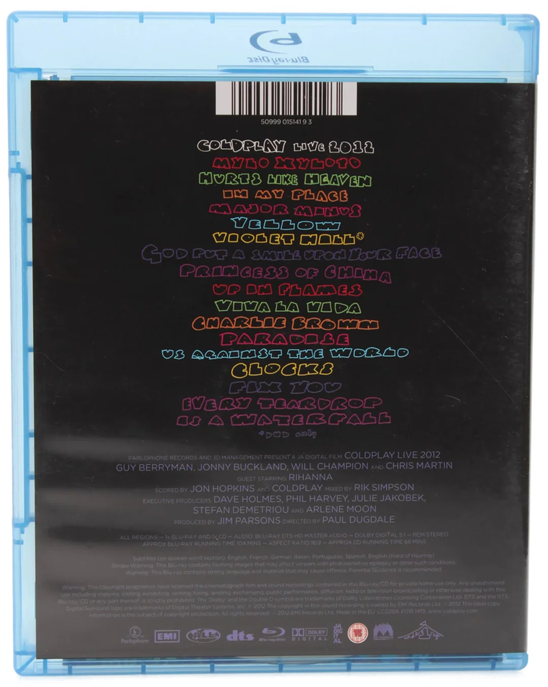 Blu-ray "Coldplay" – Live 2012  – Bild 2