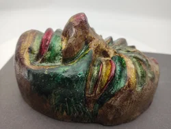 Kleine Metallmaske Wanddeko | Ethno-Charme - Bild 5