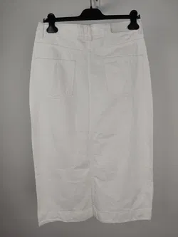 French Connection Damen Jeansrock weiß - 34 / XS - Bild 2