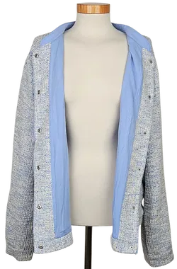 yesta Damen Jacke, blau/weiß - Gr. XXL  - Bild 2