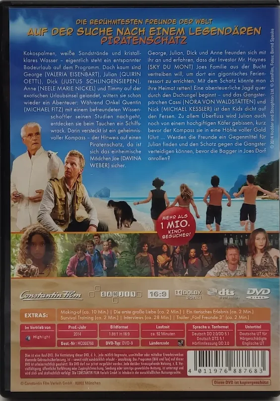DVD "Fünf Freunde 3" ein Constantin Film – Bild 2