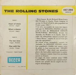 Single Vinyl The Rolling Stones "Heart of Stone"  – Vorschau 2
