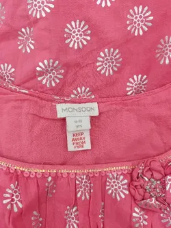 Monsoon Kinder Bluse rosa/silber 11-12 Jahre - Bild 3