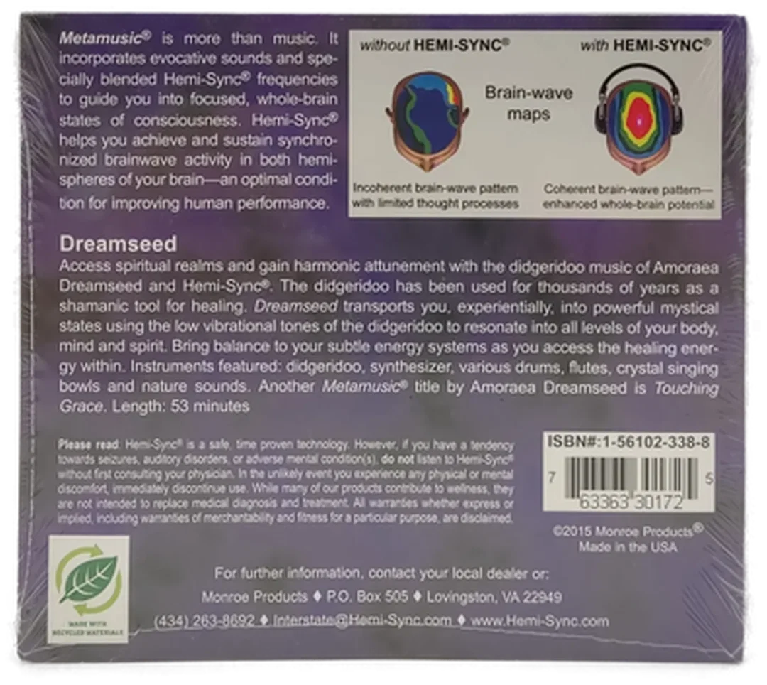 CD "Hemi Sync Dreamseed" – Bild 2