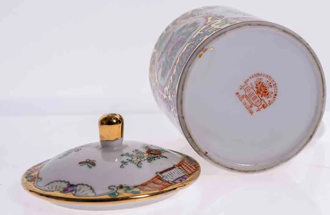Teetasse mit Deckel - Handmade in China – Bild 3