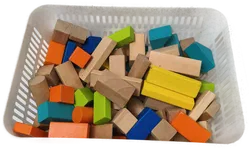 Bauklötze Holz, Bausteine, Spielzeug - Bild 1