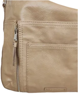 Esprit Damen Umhängetasche hellbraun - 32 x 37 cm - Bild 2