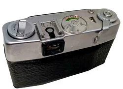 Agfa Silette-L Kamera Color-Agnar 2,8/45 mm mit Ledertasche – Vorschau 3