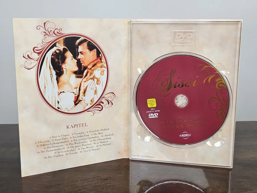 ROMY SCHNEIDER - SISSI TRILOGIE - 3 DVS's  – Bild 6