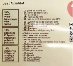 Haussocken mit Lammwolle, Gr. 39-42 | originalverpackt  – Vorschau 3