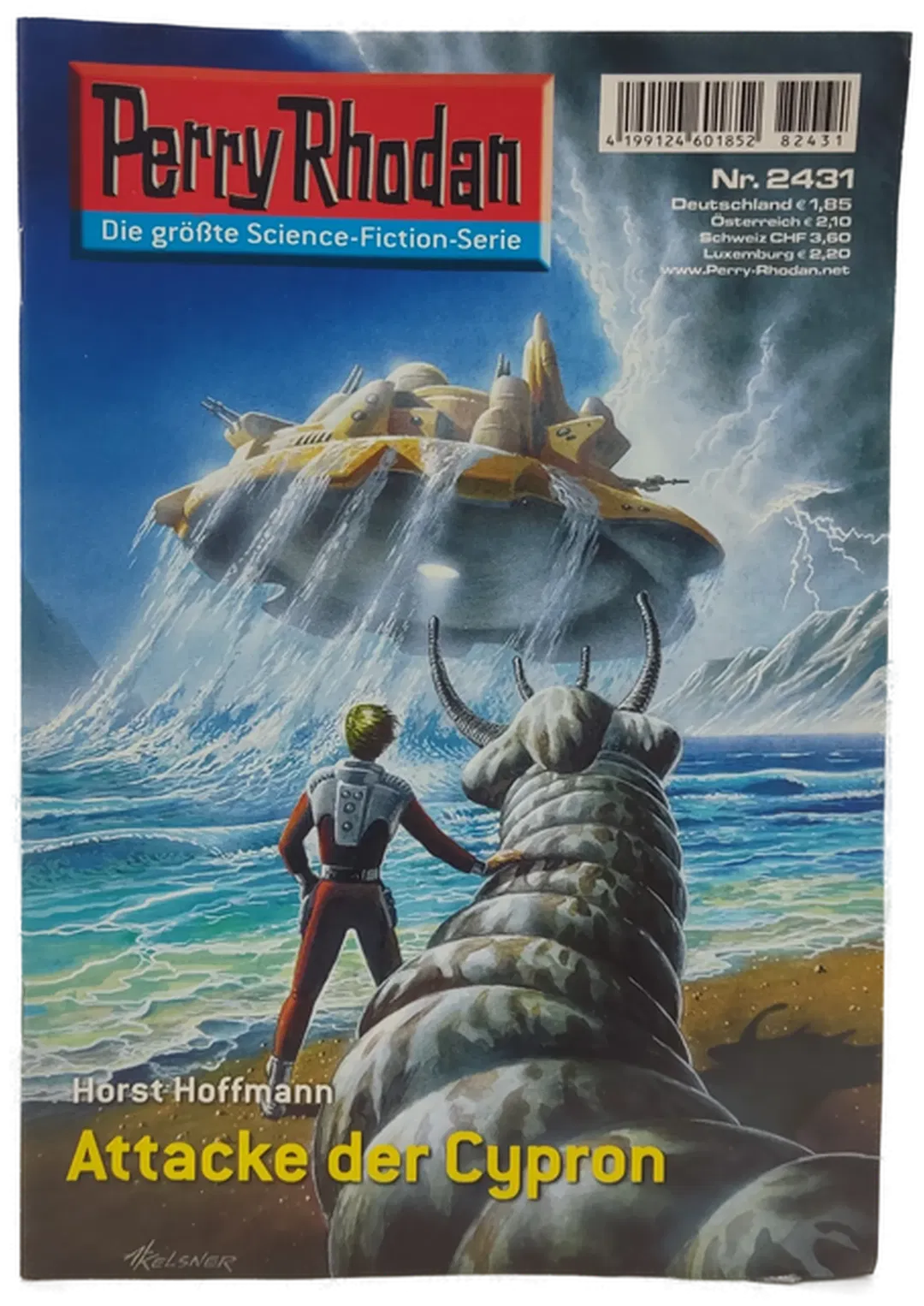Romanheft Perry Rhodan Attacke der Cypron Erstauflage Nr. 2431 - Bild 2