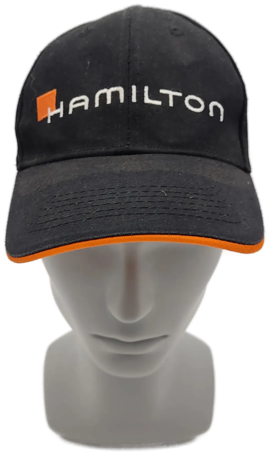 Hamilton Baseballcap schwarz mit Aufdruck - Bild 1