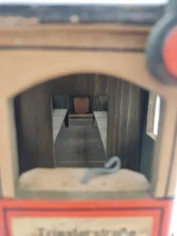 Vintage Holzbus und Straßenbahn per Hand gefertigt  - Bild 11