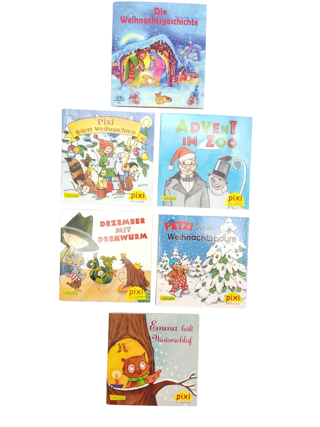 Mini Bücher - Weihnachtliches Set  - Carlsen - BIlderbuchverlag Otto Moravec - Bild 1