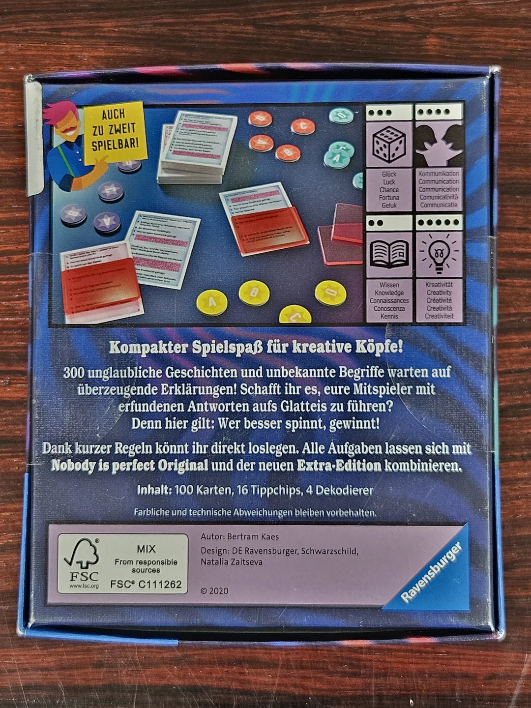 NOBODY IS PERFECT - Gesellschaftsspiel - Ravensburger – Bild 2