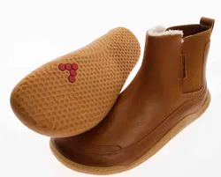 VIVOBAREFOOT Gobi Chelsea Boot Vegane Herren-Winterschuhe in karamellbraun, Größe 46 - Bild 3