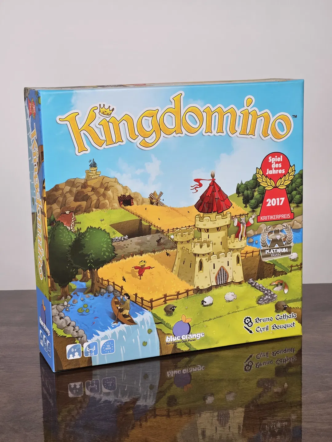 Kingdomino - Gesellschaftsspiel - blue orange  - Bild 1