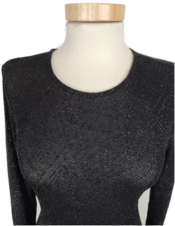 H&M Damen Kleid schwarz Gr.38 - Bild 3