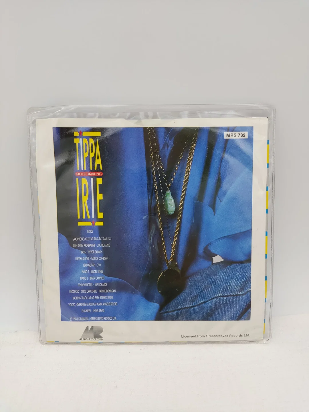 Single-Langspielplatte - Tippa Irie - Hello Darling – Bild 3