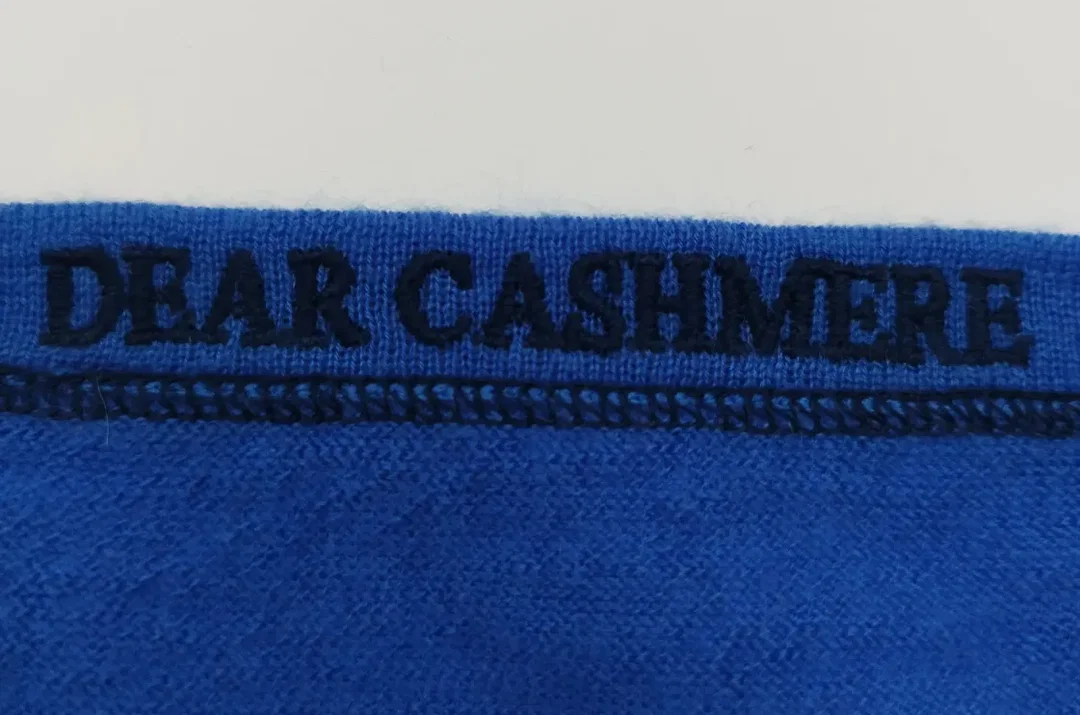 Dünner DEAR Cashmere Pullover - Gr. S – Bild 4