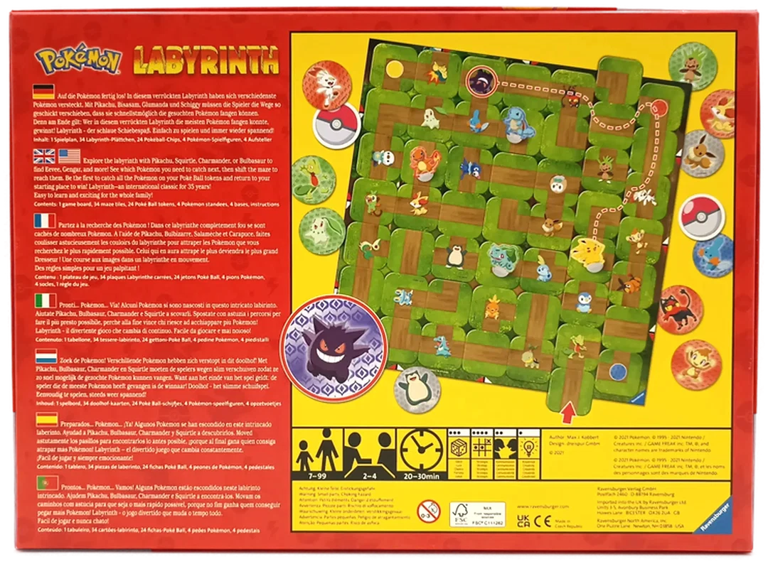 Ravensburger Brettspiel Labyrinth "Pokemon: Gotta catch 'em all!" – Bild 7