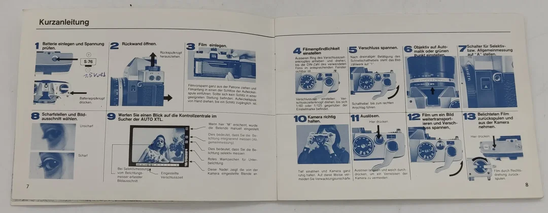 Mamiya / Sekor  Beschreibung Kamera Auto XTL – Bild 4