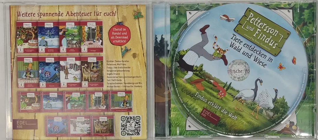 CD "Pettersson und Findus - Tiere entdecken in Wald und Wiese" – Bild 3