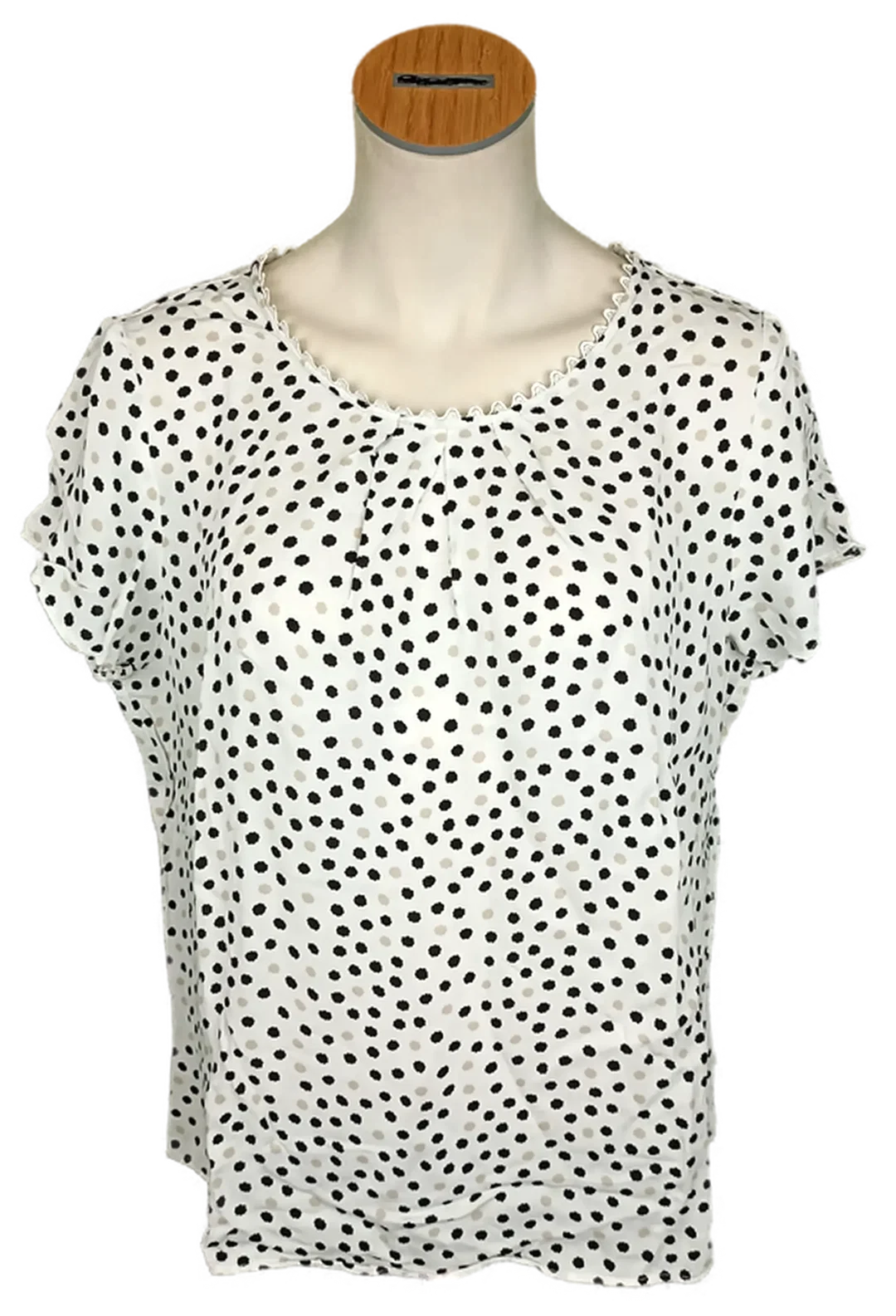 s.Oliver Damenshirt gemustert Gr. XL – Bild 1