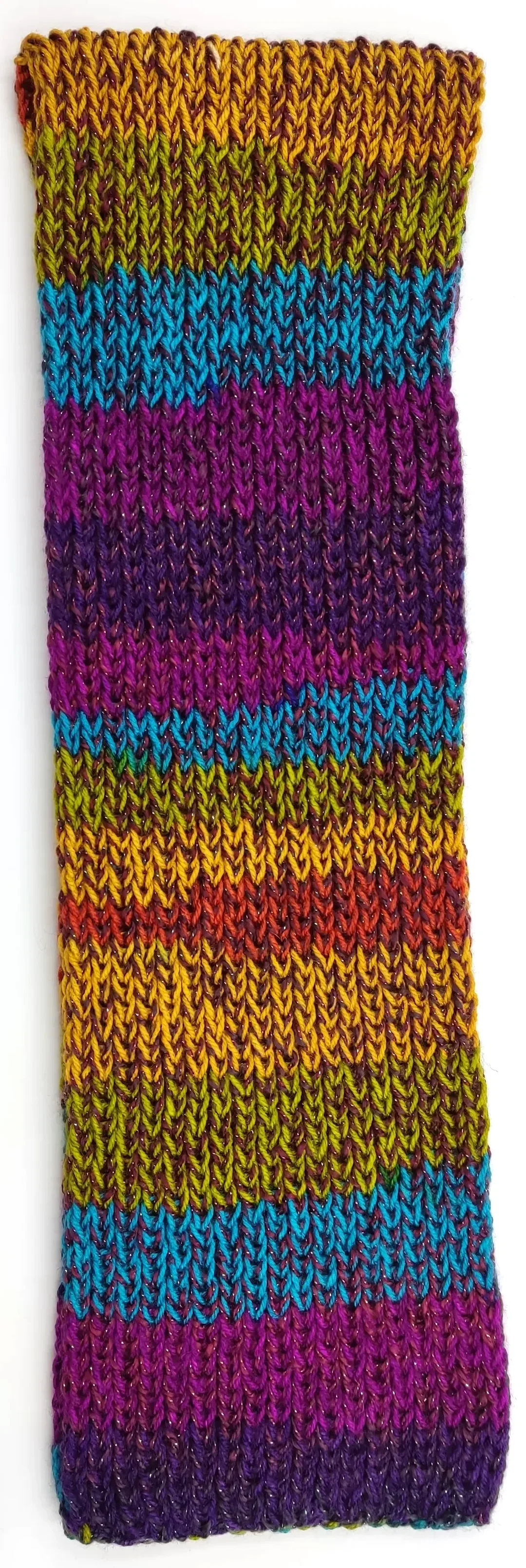 Handgestrickter Loop Schal – Bild 2