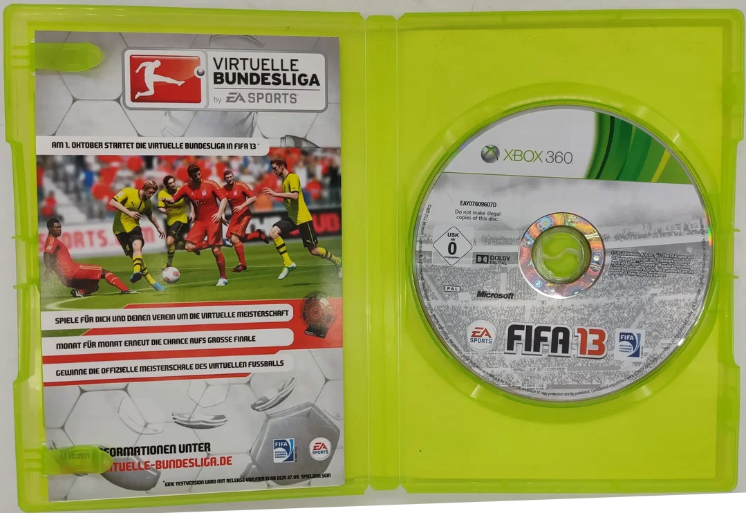 XBOX 360 Game "EA Sports Fifa 13" – Bild 3