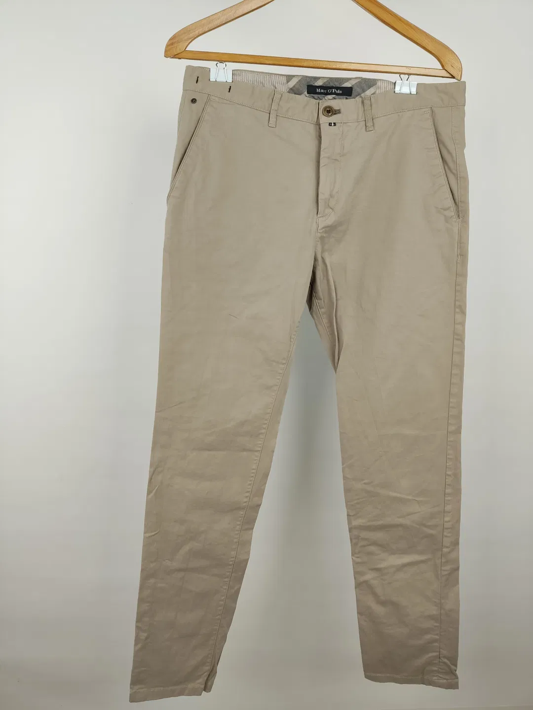 Marc O'Polo Damen Baumwollhose beige - W32 /  L32 - Bild 4