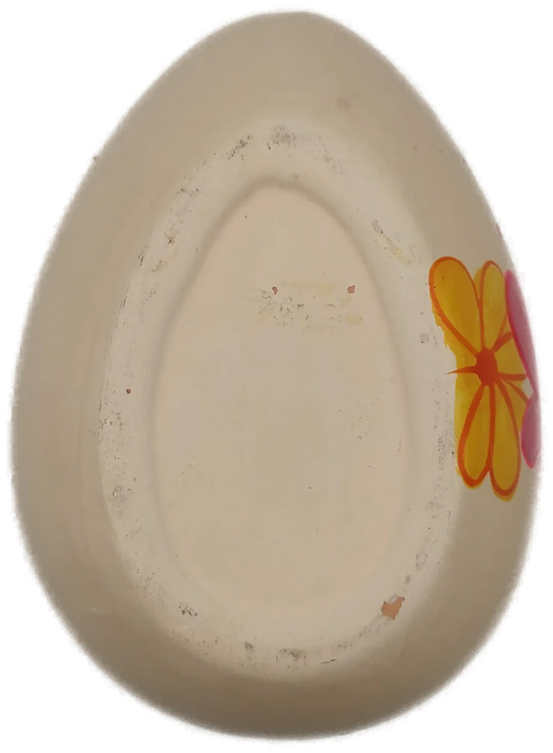 Bunte, bemalte Eierschale - Keramik / 9cm hoch – Bild 4