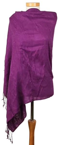 Damen Schal - lila  - Bild 2