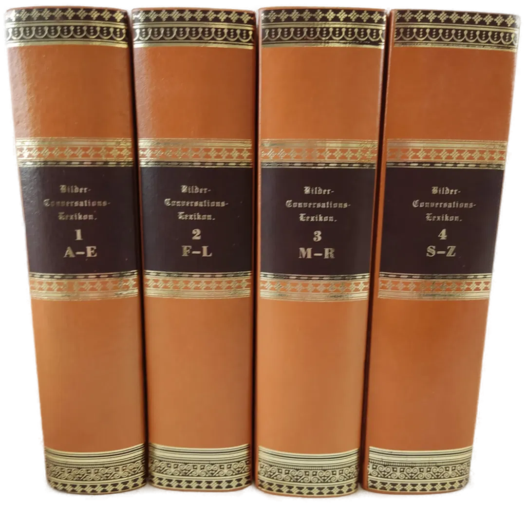 Bilder-Conversations-Lexikon für das deutsche Volk vier Bände  - Bild 1