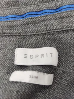 Esprit Herrenhemd dunkelgrau - M (Slim fit) - Bild 4