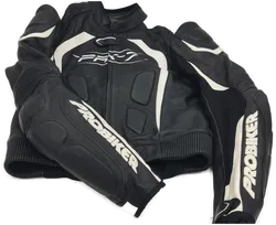 PROBIKER PRX-7zweiteilige Motorad Lederkombi, Rindsleder, Gr. 50 - Bild 1