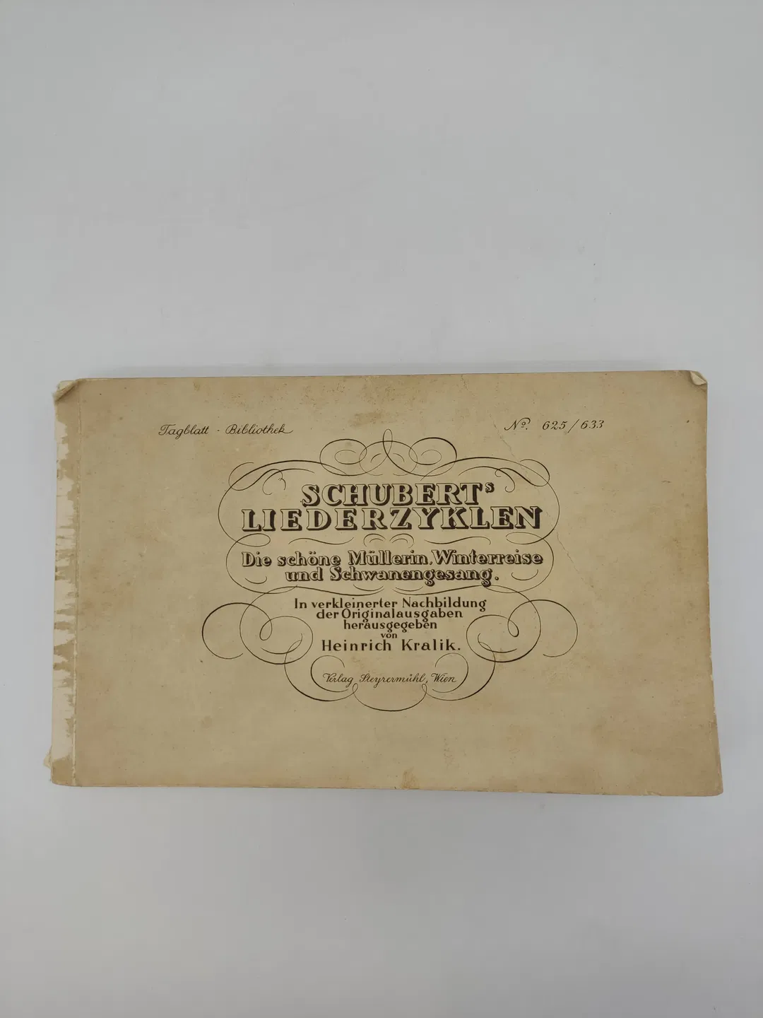 Schubert´s Liederzyklen: Die schöne Müllerin, Winterreise und Schwanengesang- Franz Schubert, Heinrich Kralik (Hrsg.) - Bild 2