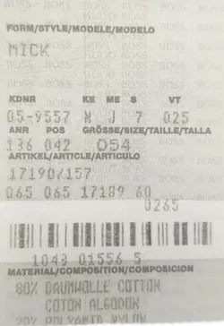 Boss Herren Hose beige Gr. 54 - Bild 5