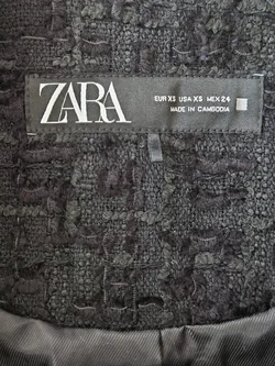 ZARA Damen Jacke, schwarz - Gr. XS – Vorschau 3