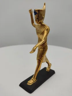 Goldene Harpooner Porzellan & Zertifikat von Franklin Mint | Mit abgebrochenen Speer – Vorschau 9