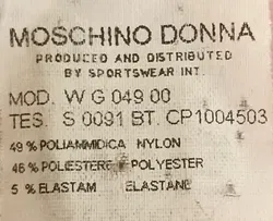 Moschino Damen Midirock rosa Gr. M - Bild 6