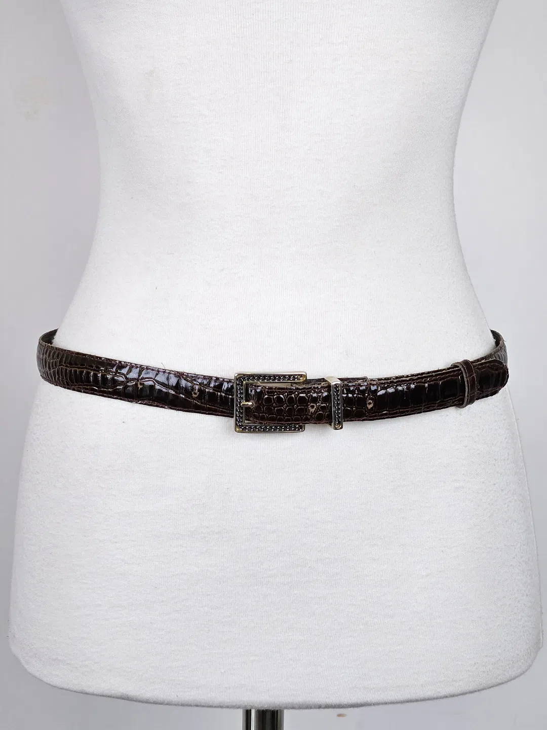 Damen Echtleder Gürtel - Länge ca. 90 cm - Bild 1