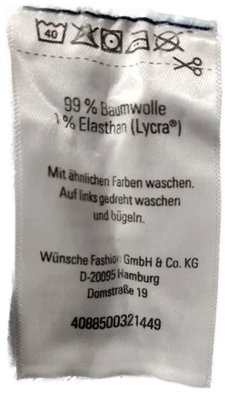 Shorts Blue Motion Baumwolle Gr. 44 | Sommerliebling – Vorschau 3