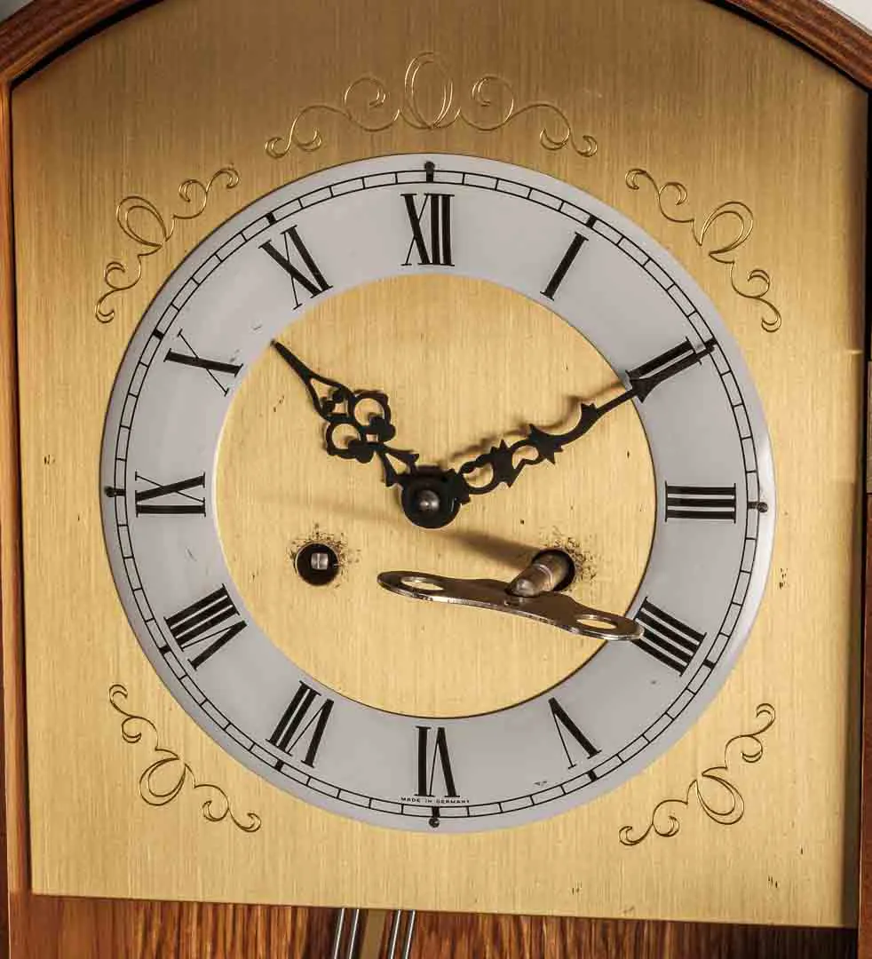 Pendeluhr Wanduhr mit Glockenwerk – Bild 4