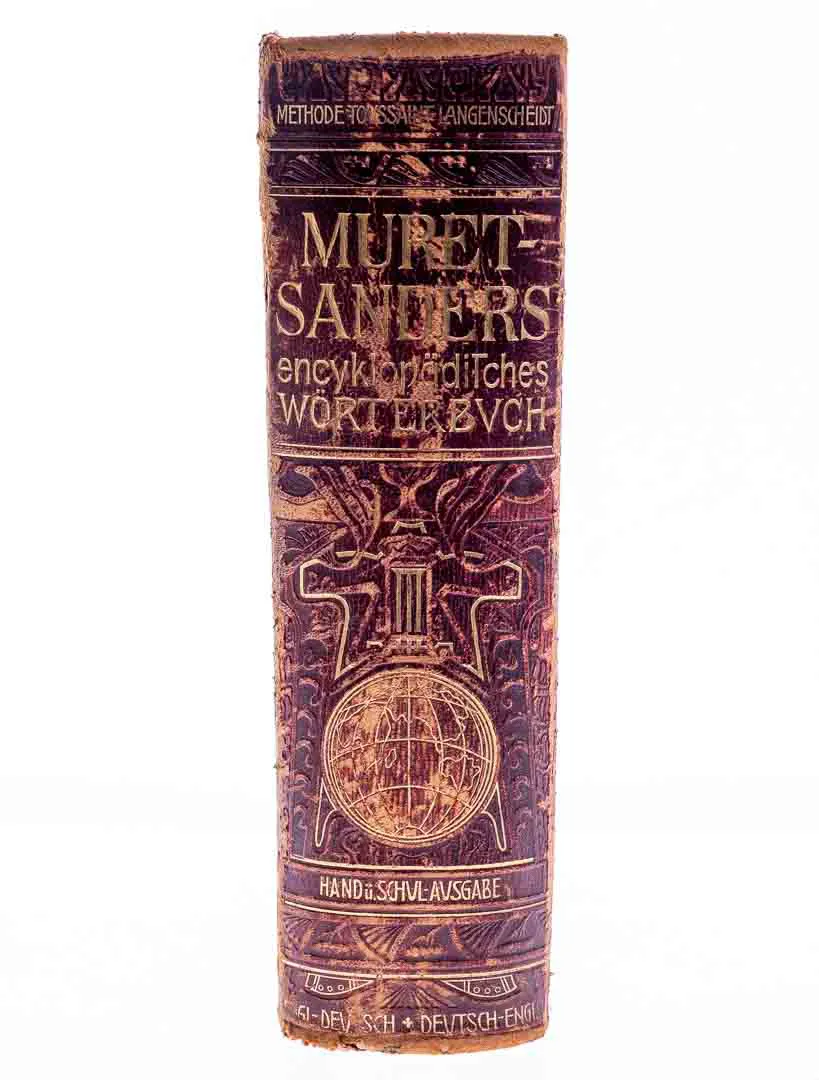 Buch Muret Sanders Enzyklopädisches Wörterbuch Erster Teil Englisch-Deutsch 1904  – Bild 3