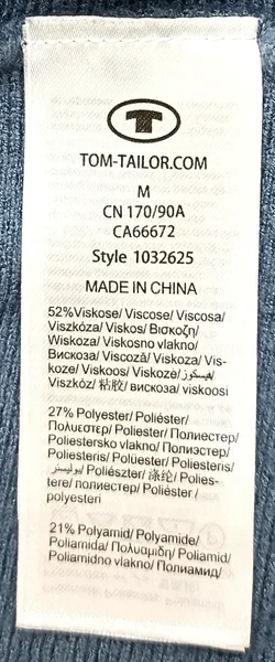 Tom Tailor Damenpullover blau Gr. M – Vorschau 4