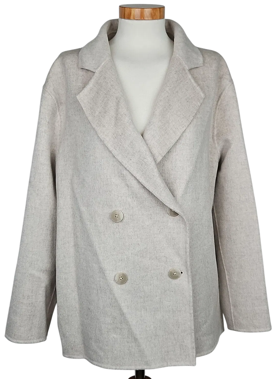MILANO Italy Damen Wolljacke, beige - Gr. S  - Bild 4
