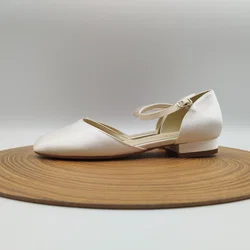 Avalia Sissi Brautschuhe – Ivory Satin – Gr. 37 – neu & ungetragen – Vorschau 1